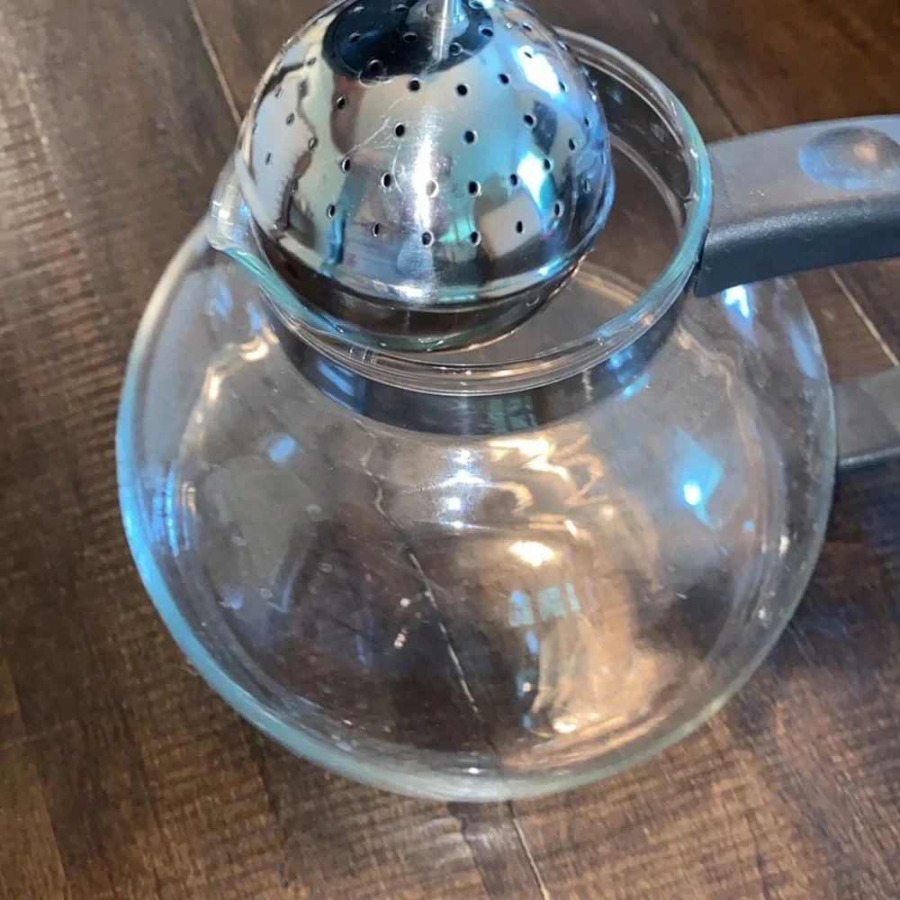 Glass tea kettle